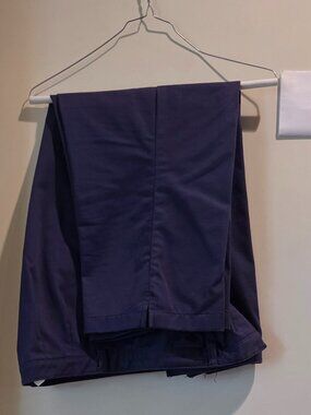 Dockers Navy Stain Defender Stretch Capri Pants Size 16